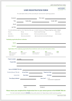 User Registration Form - Click to download